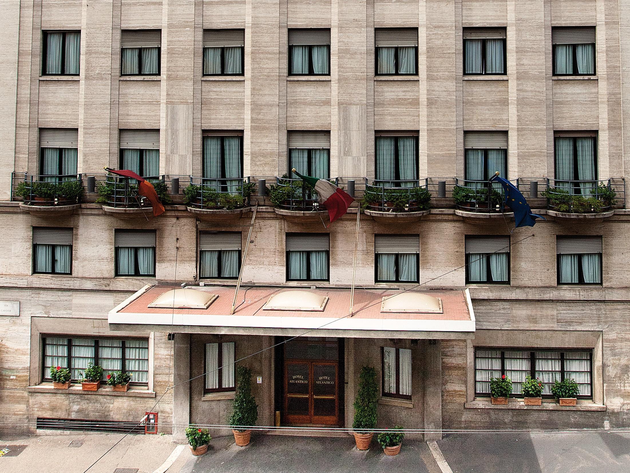 Bettoja Hotel Atlantico Roma Exterior foto